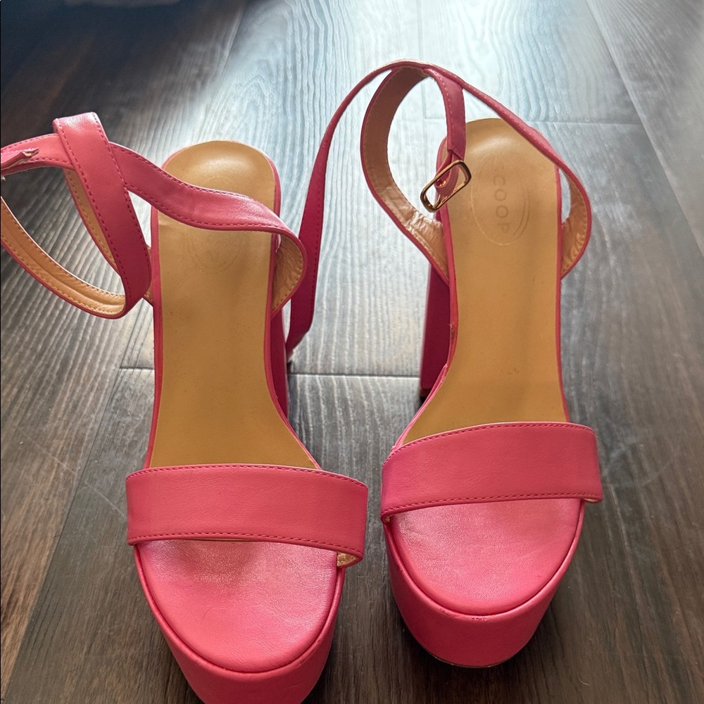 Chic Pink Platform Heels